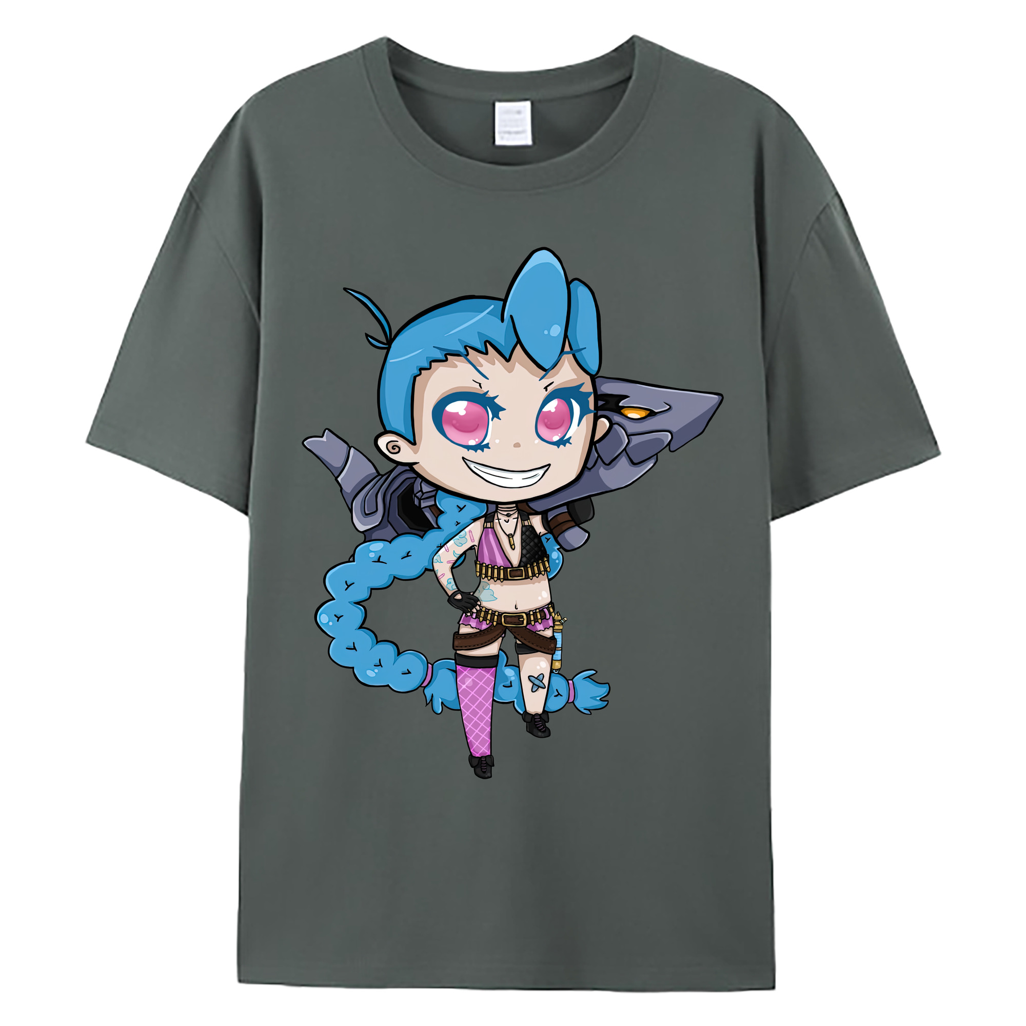 （画像用） リーグ・オブ・レジェンド League of Legends LOL 綿100％ メンズ半袖Tシャツ｜肌触りやわらか＆通気性